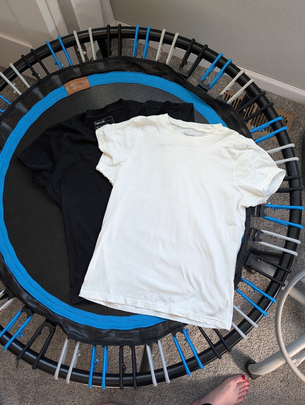 Entireworld White And Black Basic Crewneck T-Shirt Lot